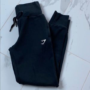 Gymshark Black High Waisted Joggers